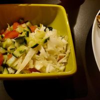 Salad (come with eggplants plate) at Falafel Sababa in Berlin