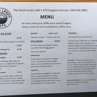   at The Good Lands Cafe in Winnipeg