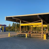 Also outdoor seating. :) at Takkatupa in Pihtipudas