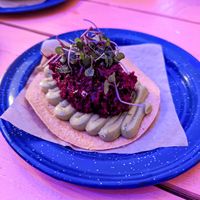 Beets. at Nixta Taqueria in Austin