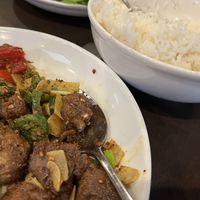 Cumin mock lamb #Veganuary at Crouching Tiger in Redwood City