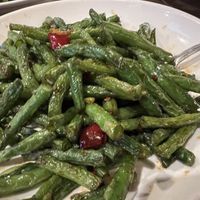 Green beans #Veganuary at Crouching Tiger in Redwood City
