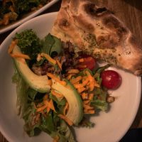 Insalata Avocado - you’ll get smaller plates if shared with others at Pinsa Manufaktur in Stuttgart