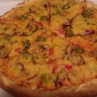 Vegan primivera pizza at Hylton Pizza in Sunderland