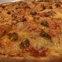 The world famous vegan garlic chicken Kiev  at Hylton Pizza in Sunderland