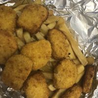 Vegan Chicken nuggets  at Hylton Pizza in Sunderland