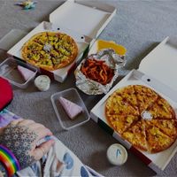 Vegan feast 👌 at Hylton Pizza in Sunderland