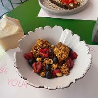 Chunky Granola gone wild (peanut milk)  at Wild Souls in Athens