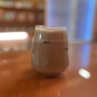 Praline in a cup 3.5€  at Wild Souls in Athens