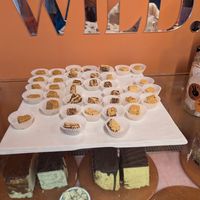 halva tasting station at Wild Souls in Athens