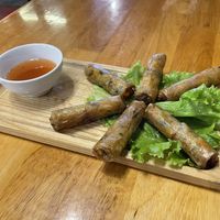 Spring rolls  at Buddha Belly in Ninh Binh