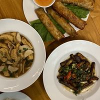 Our spread  #Veganuary at Buddha Belly in Ninh Binh