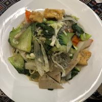 Glass noodles - a bit bland  at Buddha Belly in Ninh Binh