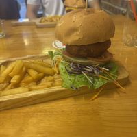 Handburger   at Buddha Belly in Ninh Binh