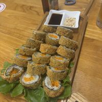 Fried sushi   at Buddha Belly in Ninh Binh
