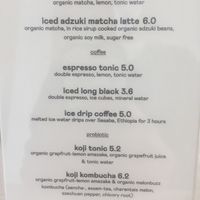 Drinks menu Sep 2021 at Soi & Co in Berlin