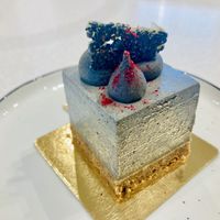 Tofu and black sesame cheesecake   at Soi & Co in Berlin