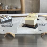 Sesame torte, yuzu tofu cheesecake   at Soi & Co in Berlin