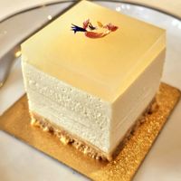 Yuzu tofu cheesecake at Soi & Co in Berlin