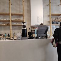 Coffee area at Soi & Co in Berlin