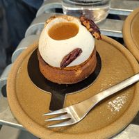 Pumpkin cake at Soi & Co in Berlin