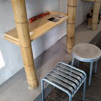 Minimalistic interior at Soi & Co in Berlin