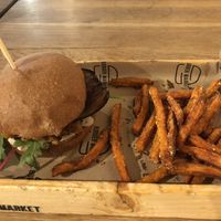   at Burger Market in Budapest