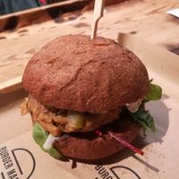 Middle East burger at Burger Market in Budapest