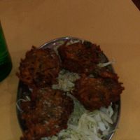 pakora at Mother India in Rome