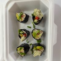 Sushi at Tehuti Cafe in Kingston