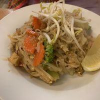 Pad Thai. Good but small    at Madame K's Vegan- CBD in Melbourne