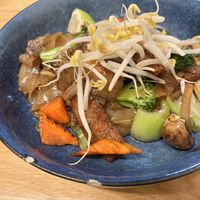 Pad Seew Pork  at Madame K's Vegan- CBD in Melbourne