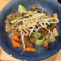 Pad Seew Pork  at Madame K's Vegan- CBD in Melbourne