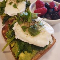 Avocado toast was yummy at Marla Restaurant in San Antonio
