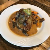 Chimichurri seitan  at Red Lentil in Watertown