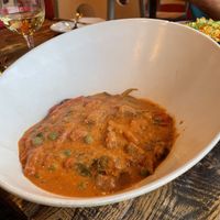 Vegan ravioli special at Red Lentil in Watertown