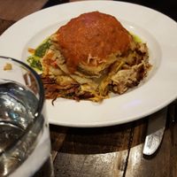 Nutty Lasagna at Red Lentil in Watertown