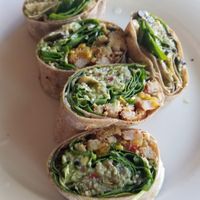 Southwestern wrap at Red Lentil in Watertown