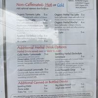 Herbal drinks and more at The Cardinal Herbs Teas and Spices in Honokaa