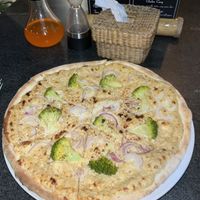 Bari pizza  at La Pizza in Battambang