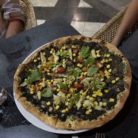   at La Pizza in Battambang