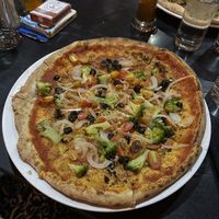   at La Pizza in Battambang