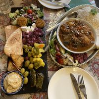 Vegan Persian Lunch   at Leila's Kitchen in Hebden Bridge