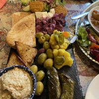 Vegan Mezze  at Leila's Kitchen in Hebden Bridge