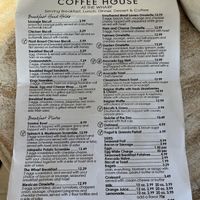 The V stands for Vegetarian, but some of the options can be easily modified.  at The Southern Grind in Orange Beach