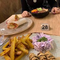 Vegan shaorma at Vegan Spartan in Hemel Hempstead