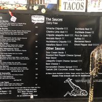 Menu board 2 at Food For The Soul in Kalispell