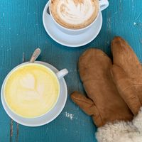   at Cafe Henrici in Zurich