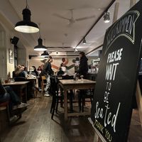   at Cafe Henrici in Zurich