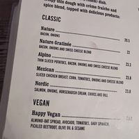 Pizza-like   at Cafe Henrici in Zurich